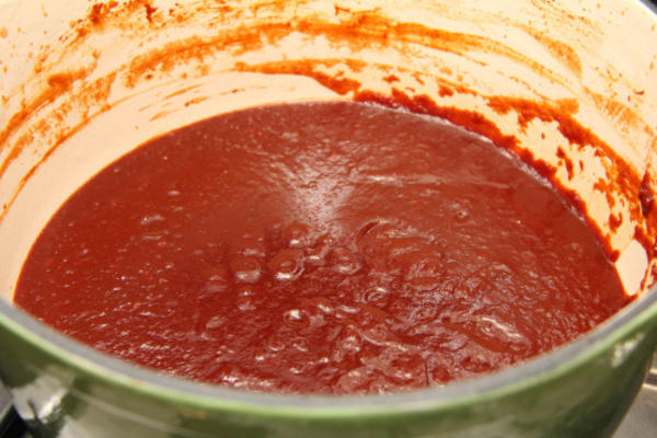 molho de vinagre e tomate para churrasco