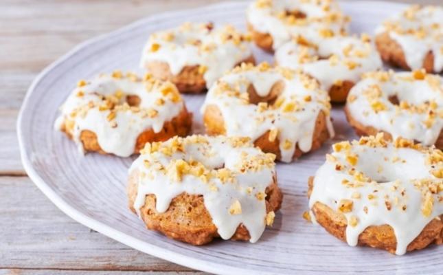 donuts de banana assada