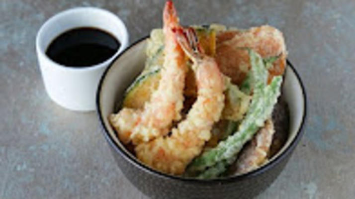 receitas tigela tempura