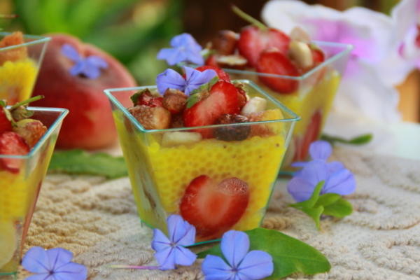 aip café da manhã tapioca mingau