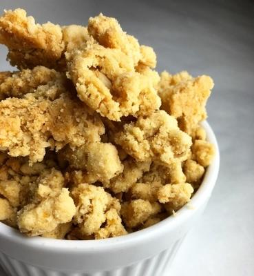 polenta de aveia de baunilha polenta