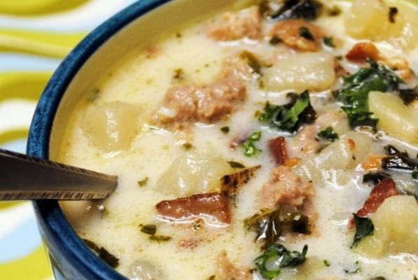 zuppa toscana do jardim verde-oliva