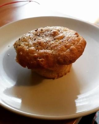 muffins de maçã e canela sem glúten