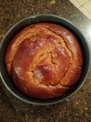 brioche de canela espiral cravejado