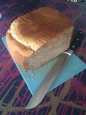 pão de trigo integral de mel (máquina de pão)