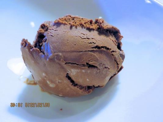 sorvete de chocolate mexicano