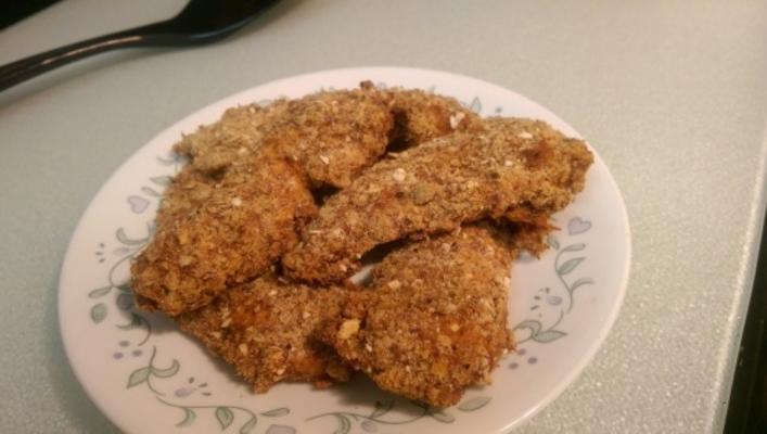 pizza saudável frango empanado