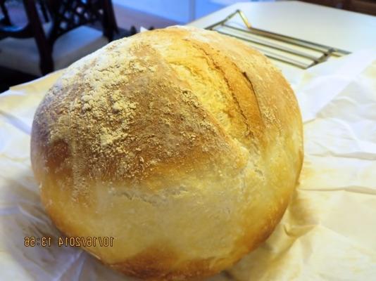 pão caseiro crocante - com variações
