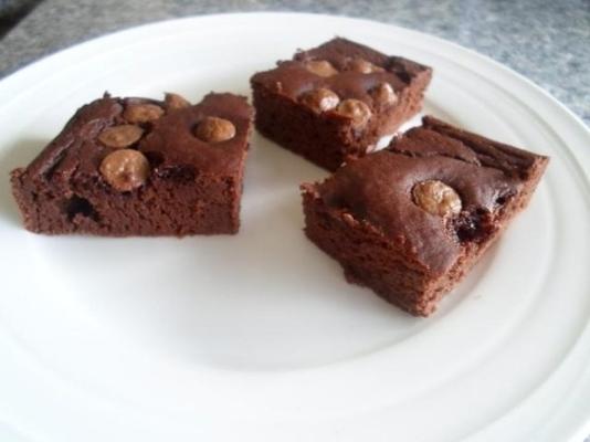 brownies de chocolate saudáveis