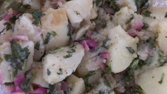 salada de batata rica em vitaminas