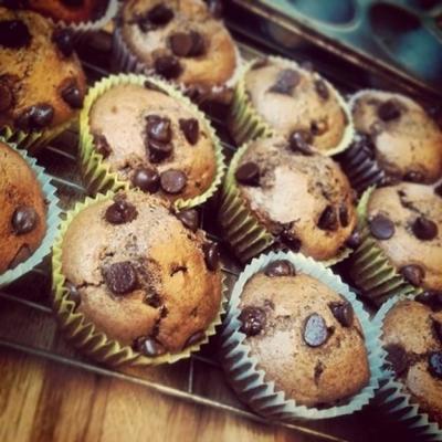 muffins incríveis de chocolate