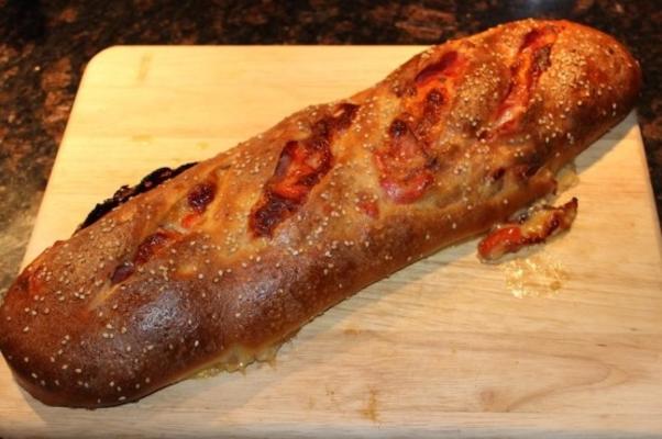 stromboli e massa de pizza