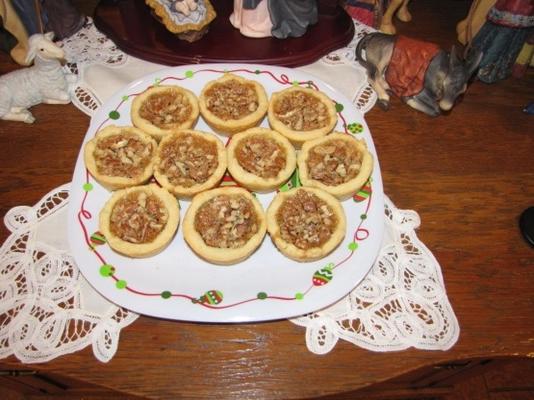 tortas de pecan mini sem glúten incríveis