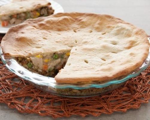 peru e recheio de torta