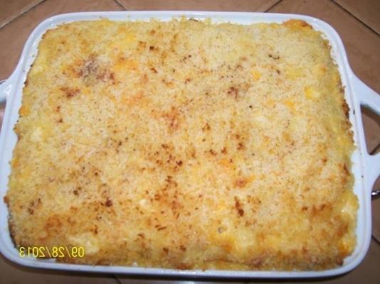reunião de família cozida macarrão com queijo