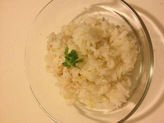 gengibre cozido com arroz