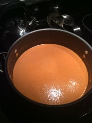 sopa de tomate crioulo cremoso