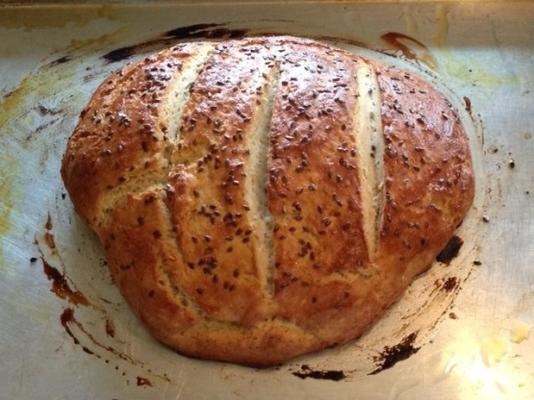 pão de centeio integral sem glúten