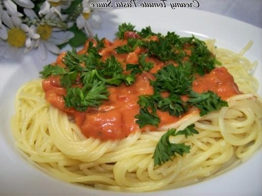 molho de macarrão cremoso de tomate