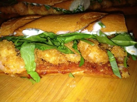 shrimply delicioso rancho po'boy rsc