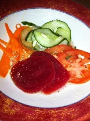 gemischter rohkost salat (prato de salada mista)