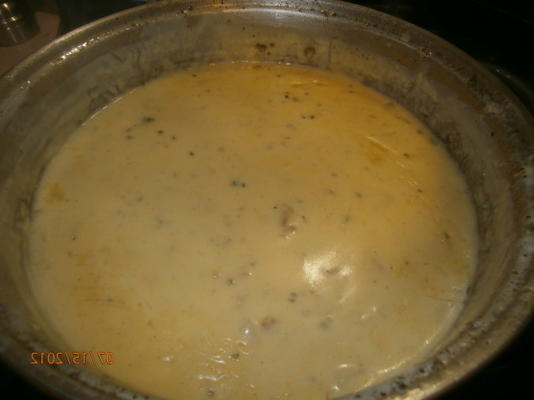 batendo totalmente cozido sopa de batata assada