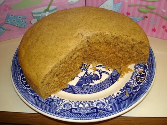 bolo de esponja chinês cozido no vapor (perfeito para torta de morango)