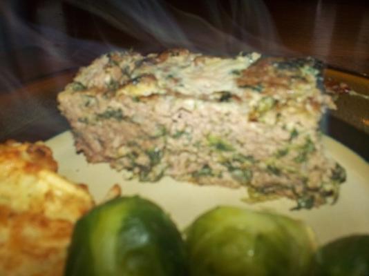 pão de carne gyro w / molho tzatziki
