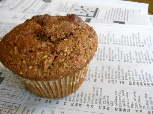 farelo cítrico - muffins de kiwi