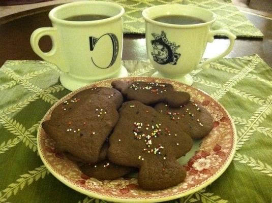 bolinhos de chocolate kriss kringle