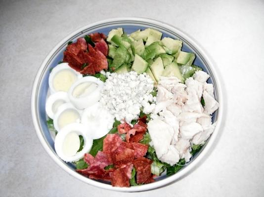 salada baixa do carb do cobb