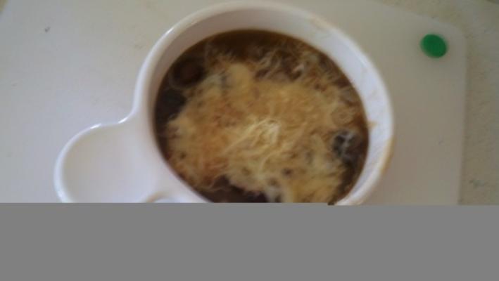 sopa de cebola modificada sem culpa (crockpot) de 275840