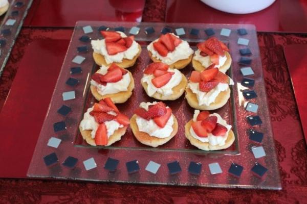 shortcakes de morango por donna feno