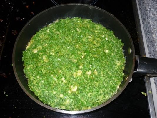 coucou - omelete de erva persa