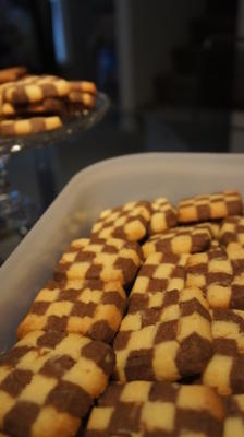 cata-ventos e biscoitos xadrez