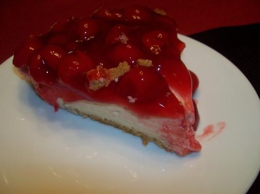 cheesecake de cereja com baixo teor de gordura