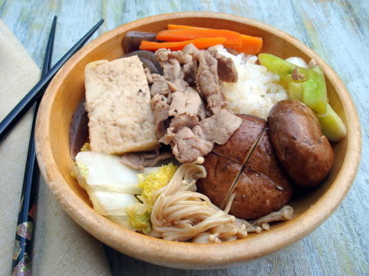 sukiyaki de porco