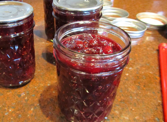 mirtilo, chutney de figo