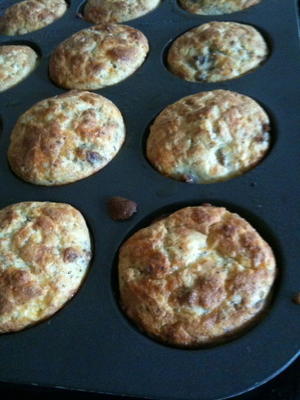 muffins de café da manhã com baixo carboidrato