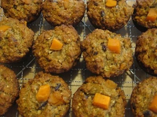 data muffins de batata-doce (vegan)