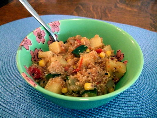 guisado de quinoa