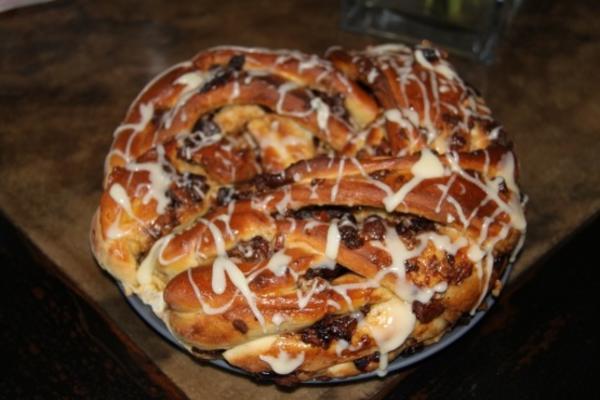 pão de toranja de chocolate com cranberry (opção de fabricante de pão)