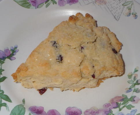 craisin cranberry scones de chocolate branco