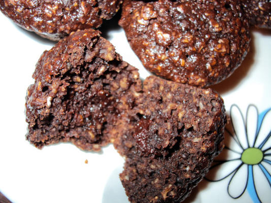 mistura de brownie comercial feita mais saudável