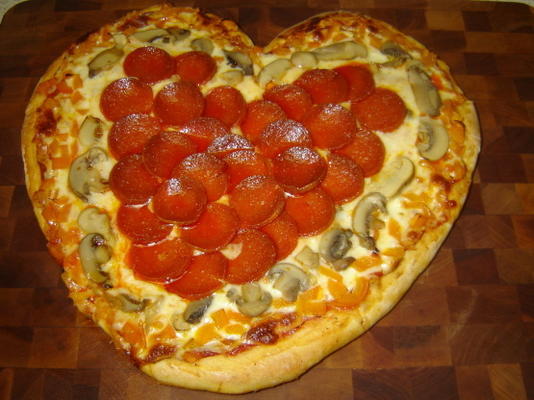 pizzas de desejo do coração