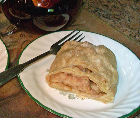 strudel de maçã outono