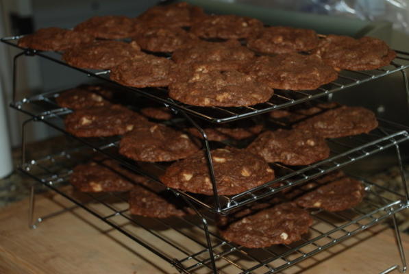 cookies de pedaço de chocolate de macadâmia