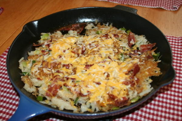 carregados hash brown