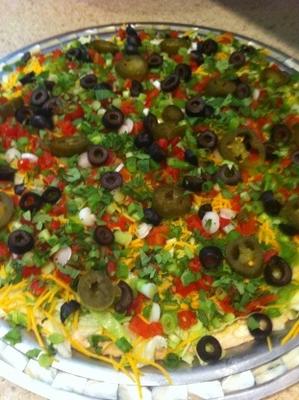 kelly's awesome taco dip