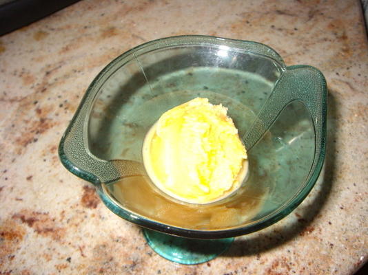 gelato de melão (versão normal ou sem glúten)